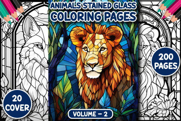 200 Animals Stained Glass Coloring Pages: A Comprehensive Evaluation