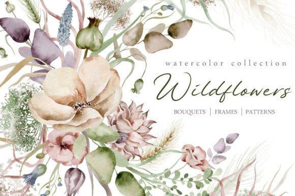 Capturing the Essence of Nature with Summer Flowers Clipart Wild Flowers