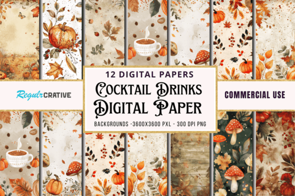 Embracing the Season: A Comprehensive Guide to the Cozy Autumn Digital Paper Bundle
