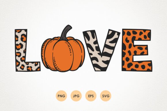 LOVE Autumn T-shirt Design PNG SVG Print: A Comprehensive Evaluation of Seasonal Typography