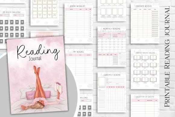 Printable Reading Journal: Track Your Literary Journey
