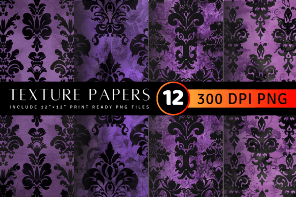 Purple and Black Damask Texture Digital: A Strategic Asset for Modern Creativity